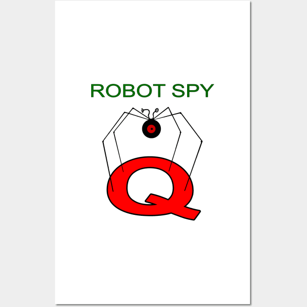 Jonny Quest Robot Spy! Wall Art by drquest